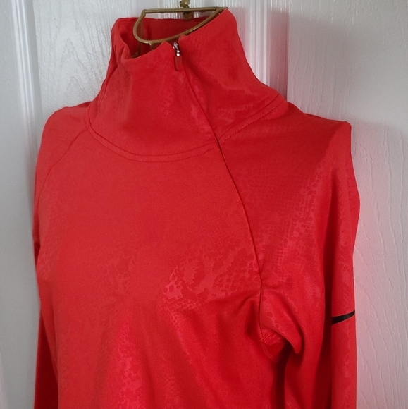 Nike Pro Dri-Fit Side Zip Mock Neck Athletic Jacket - Picture 3 of 9